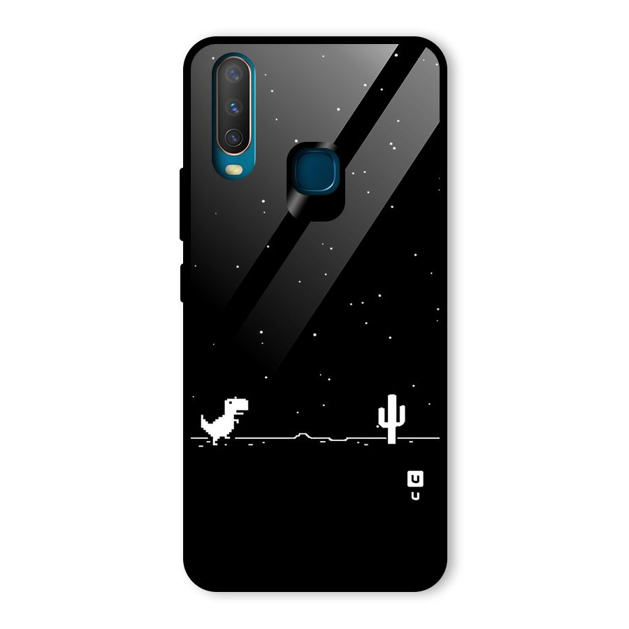 No Connection Night Glass Back Case for Vivo U10