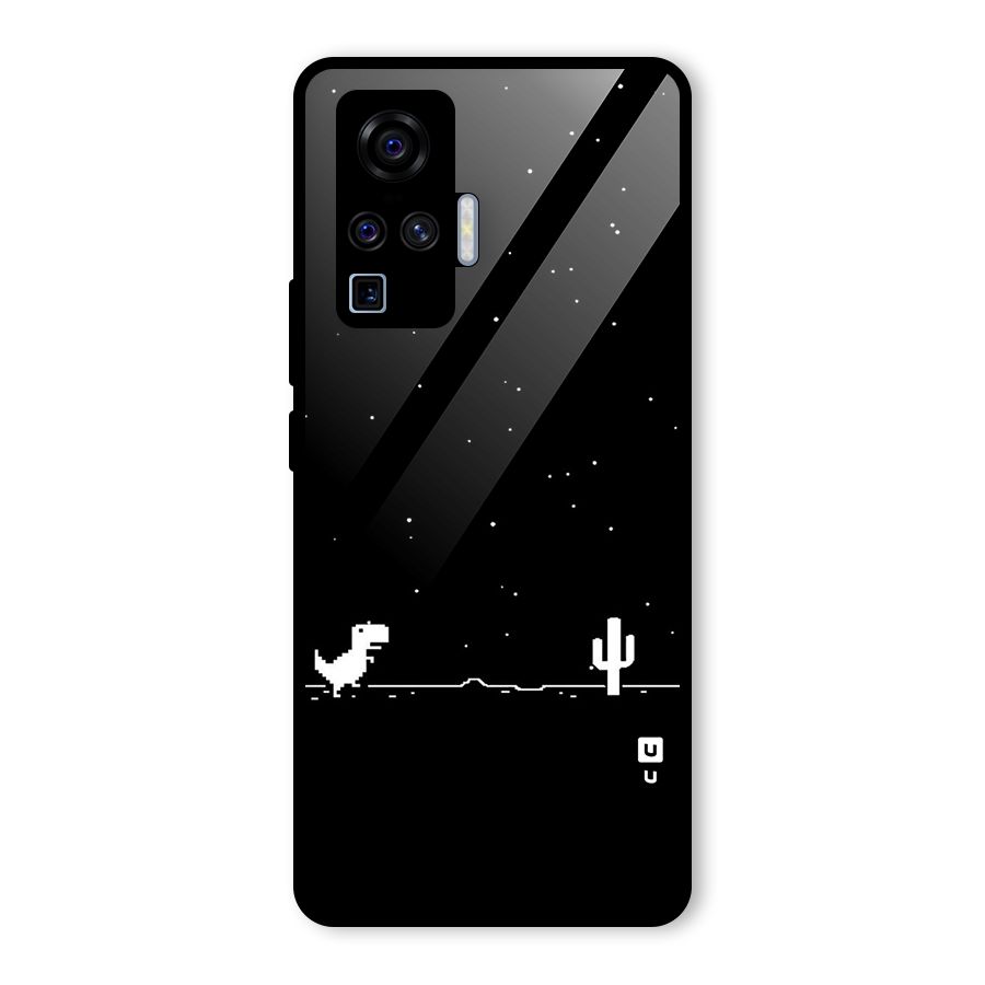 No Connection Night Glass Back Case for Vivo X50 Pro