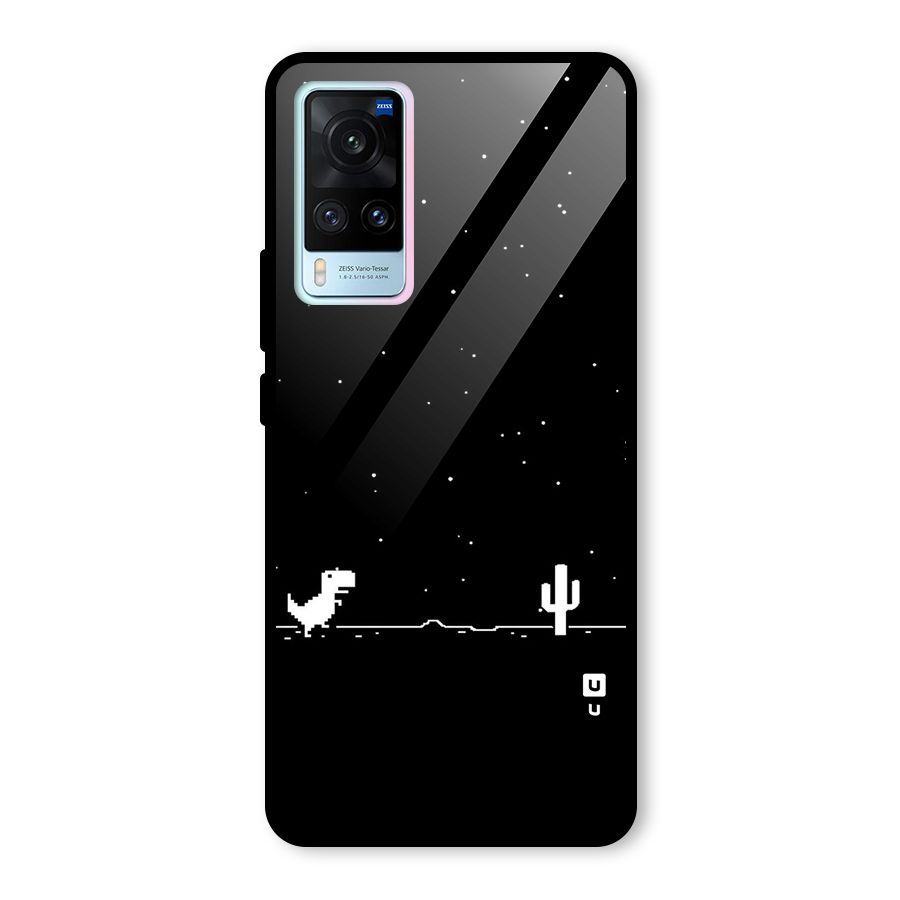 No Connection Night Glass Back Case for Vivo X60