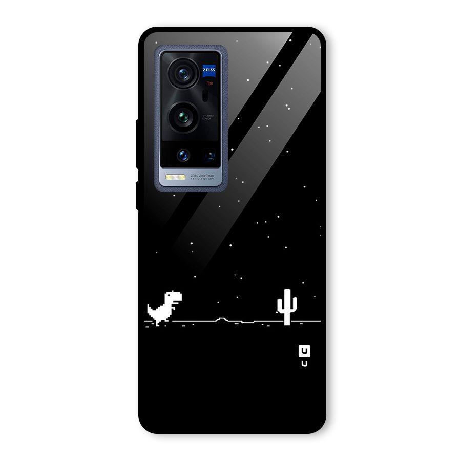 No Connection Night Glass Back Case for Vivo X60 Pro Plus