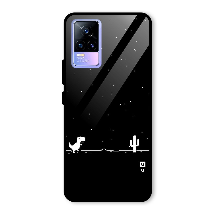 No Connection Night Glass Back Case for Vivo Y73