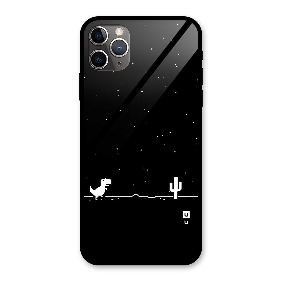 No Connection Night Glass Back Case for iPhone 11 Pro Max