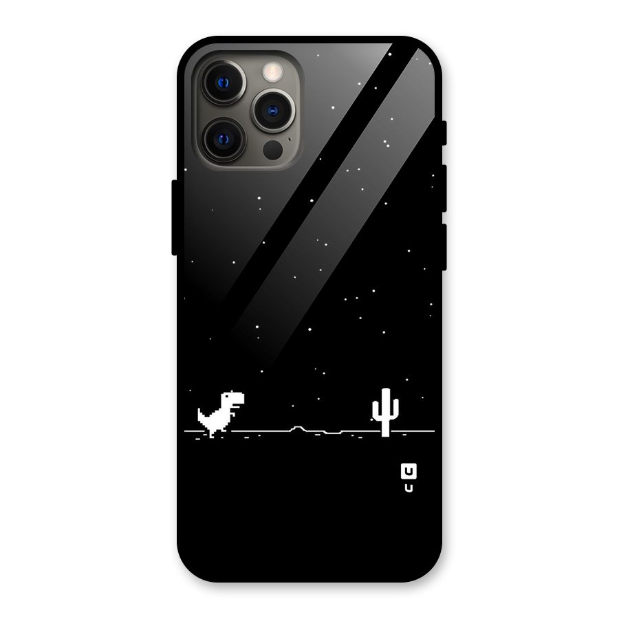 No Connection Night Glass Back Case for iPhone 12 Pro Max