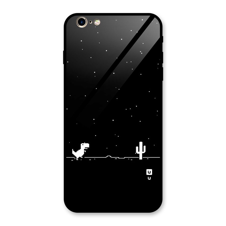 No Connection Night Glass Back Case for iPhone 6 Plus 6S Plus