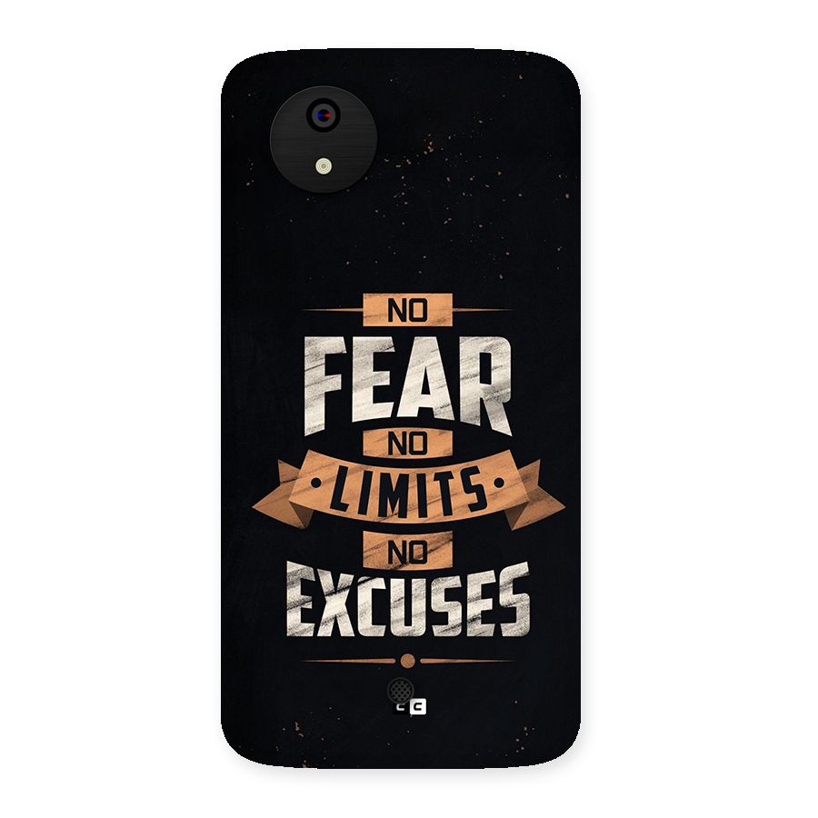 No Excuse Back Case for Canvas A1  AQ4501