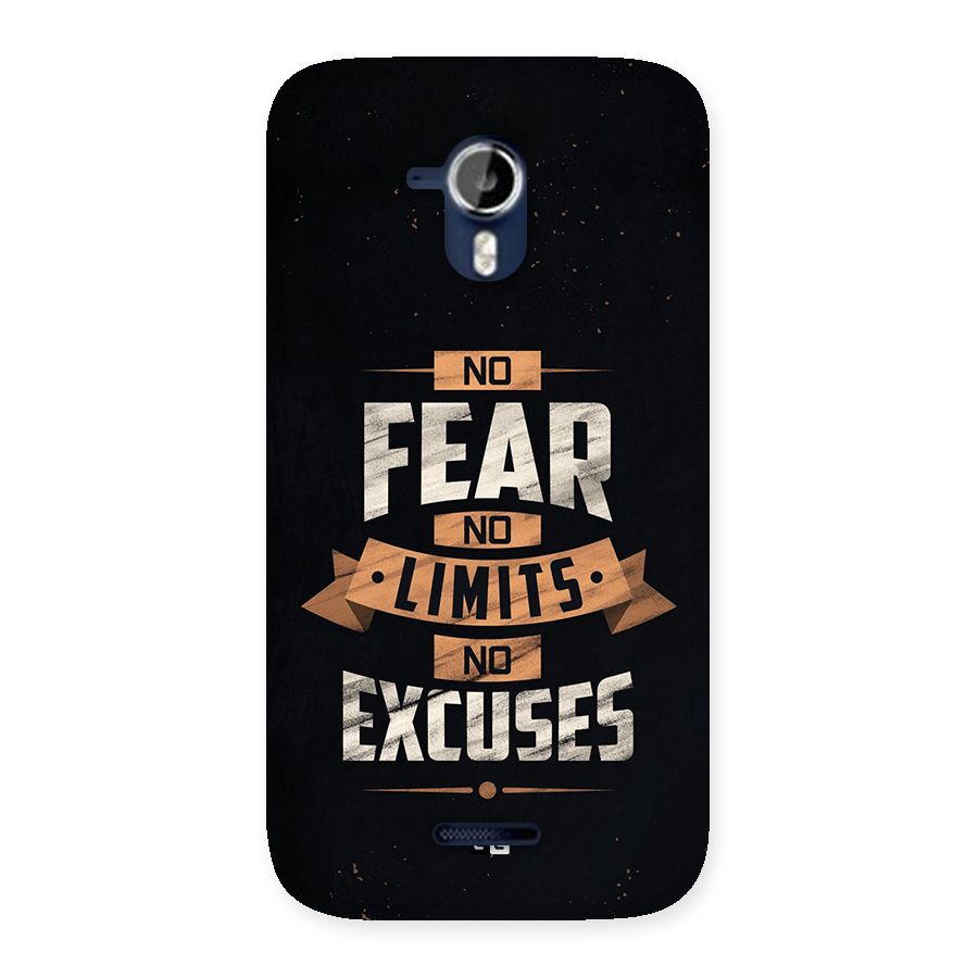 No Excuse Back Case for Canvas Magnus A117