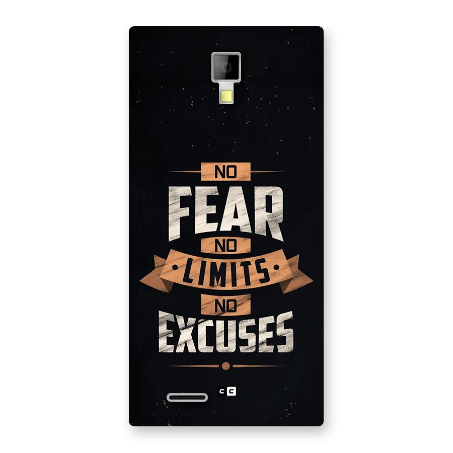 No Excuse Back Case for Canvas Xpress A99