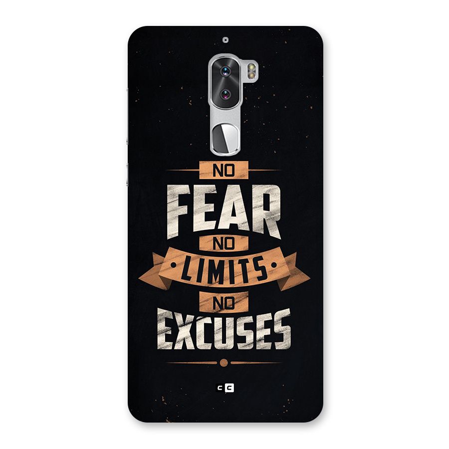 No Excuse Back Case for Coolpad Cool 1