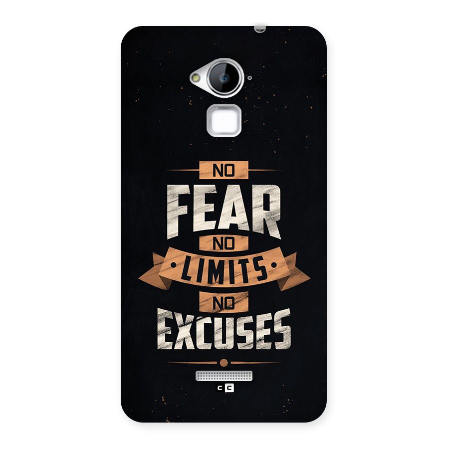 No Excuse Back Case for Coolpad Note 3