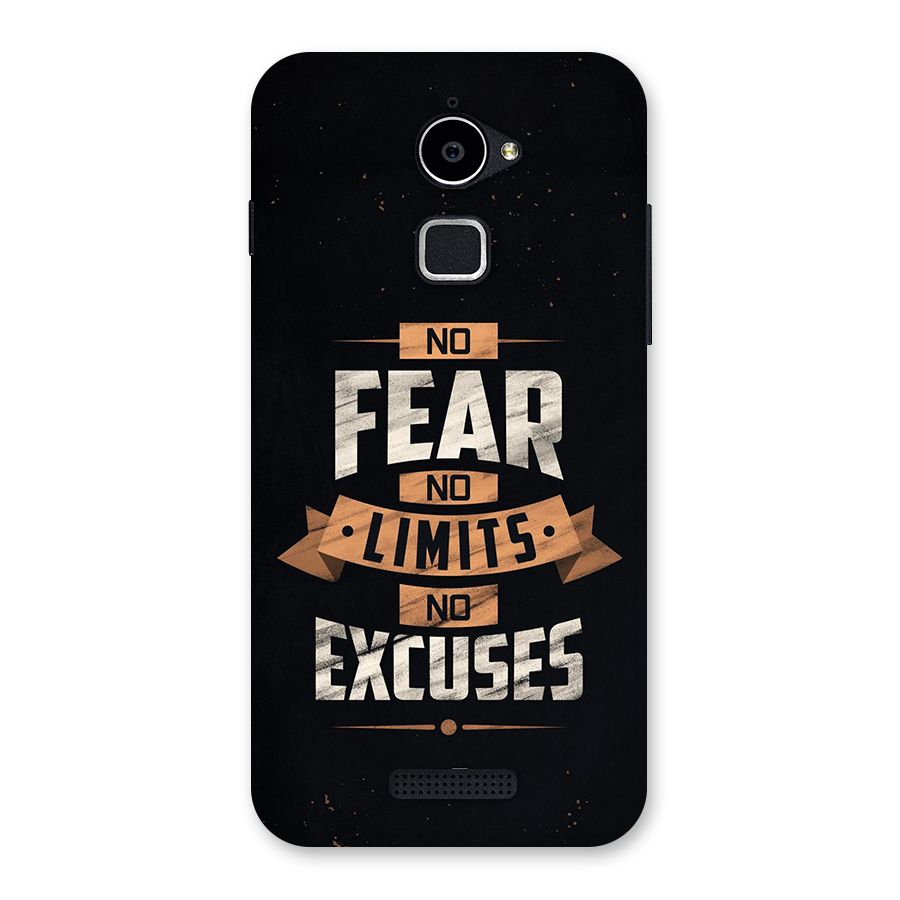 No Excuse Back Case for Coolpad Note 3 Lite