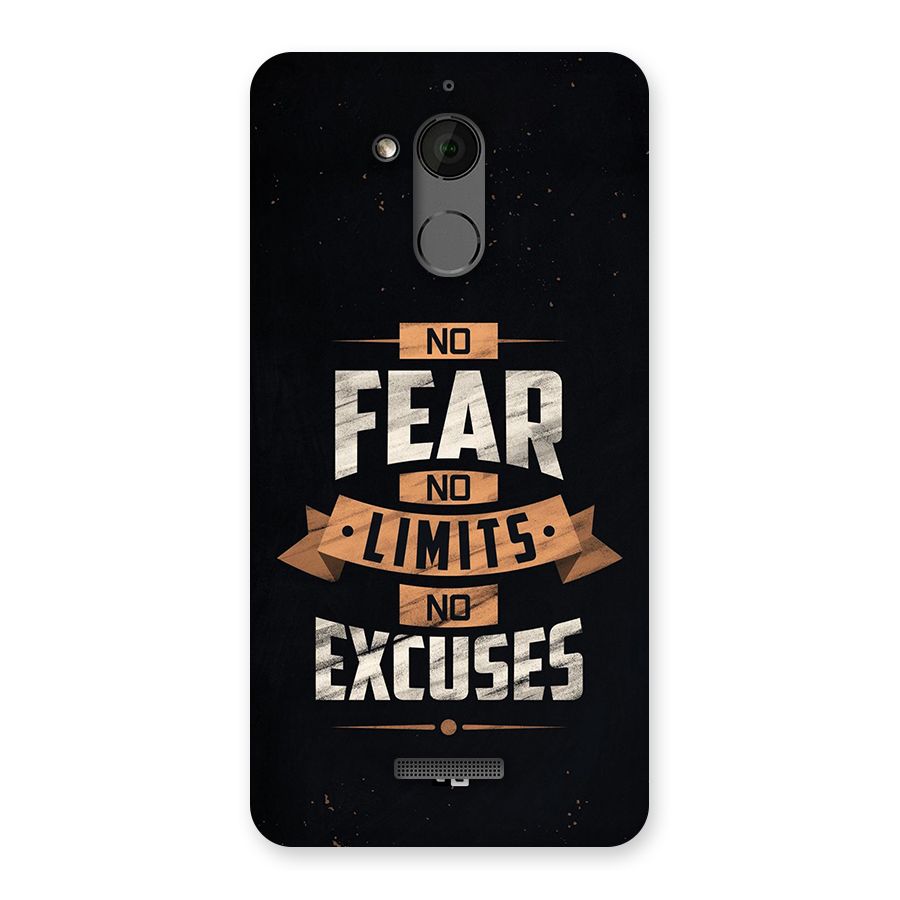 No Excuse Back Case for Coolpad Note 5