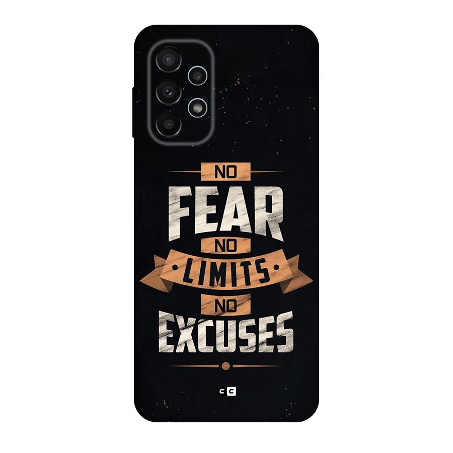 No Excuse Back Case for Galaxy A23