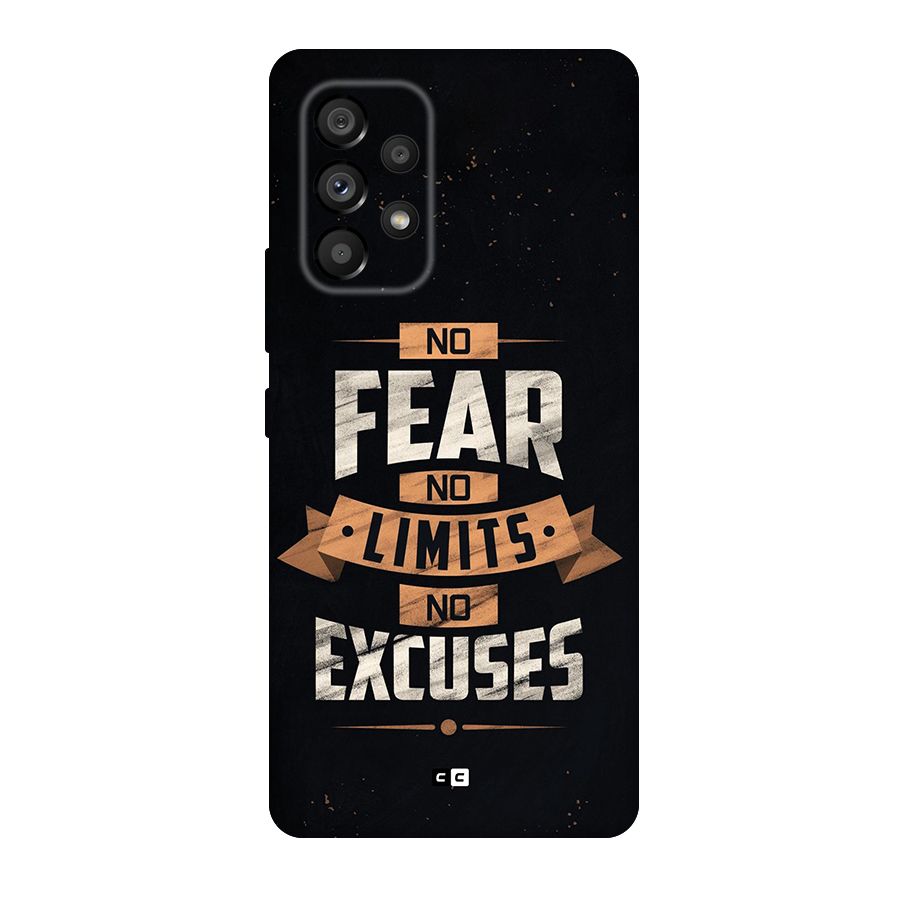 No Excuse Back Case for Galaxy A53 5G