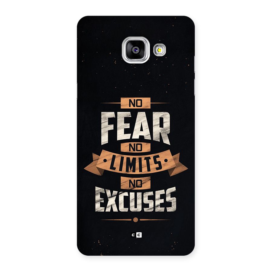 No Excuse Back Case for Galaxy A5 (2016)
