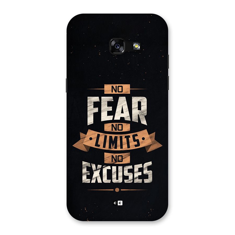 No Excuse Back Case for Galaxy A5 2017