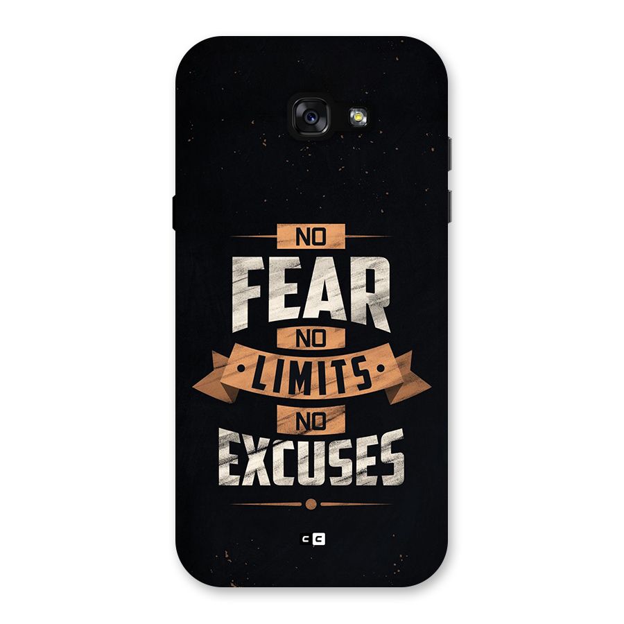 No Excuse Back Case for Galaxy A7 (2017)