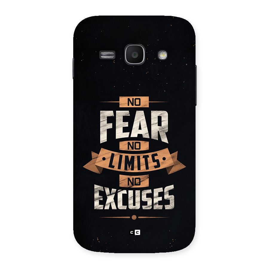 No Excuse Back Case for Galaxy Ace3