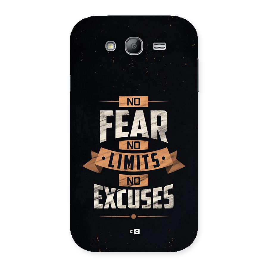 No Excuse Back Case for Galaxy Grand