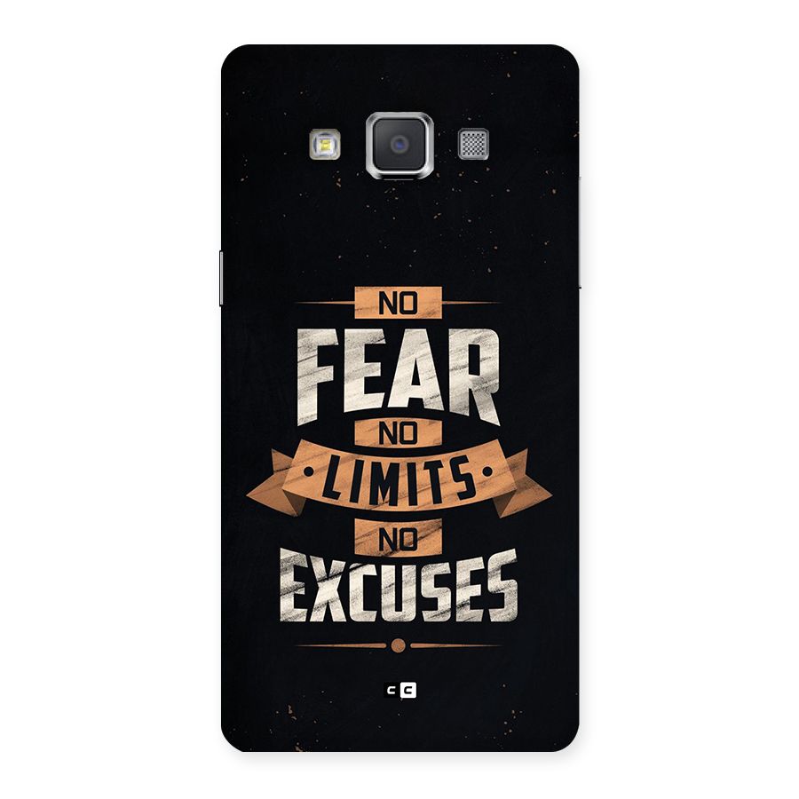 No Excuse Back Case for Galaxy Grand 3