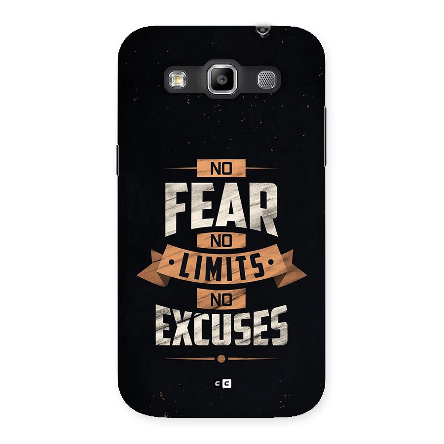 No Excuse Back Case for Galaxy Grand Quattro