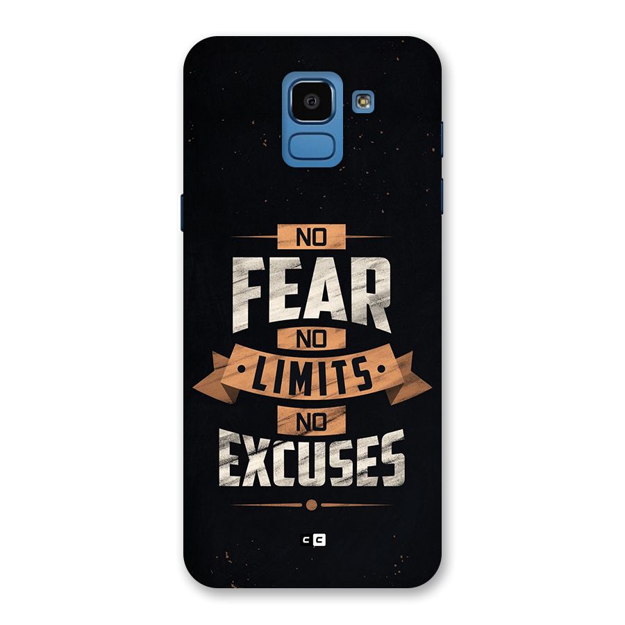 No Excuse Back Case for Galaxy On6