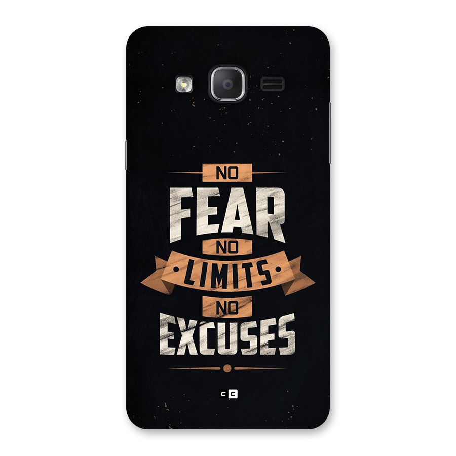 No Excuse Back Case for Galaxy On7 2015