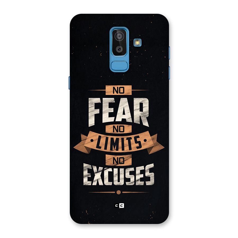 No Excuse Back Case for Galaxy On8 (2018)