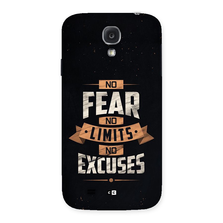No Excuse Back Case for Galaxy S4