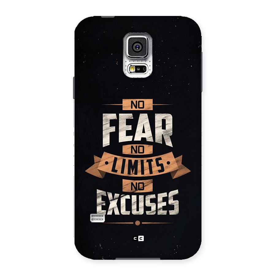 No Excuse Back Case for Galaxy S5