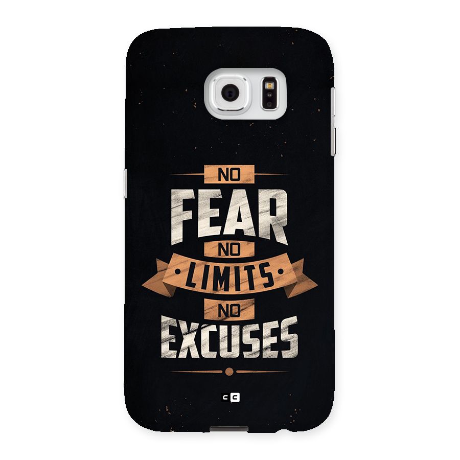 No Excuse Back Case for Galaxy S6