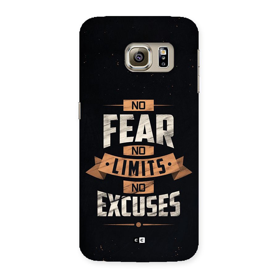 No Excuse Back Case for Galaxy S6 edge