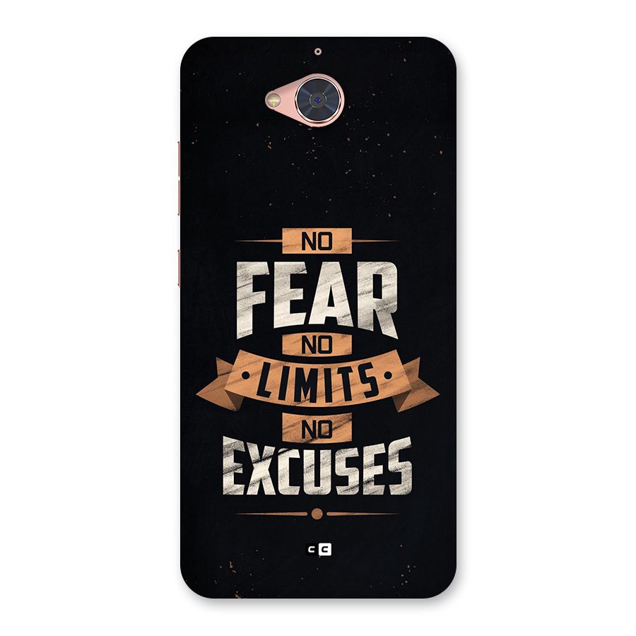 No Excuse Back Case for Gionee S6 Pro