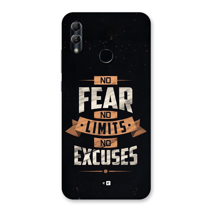No Excuse Back Case for Honor 10 Lite