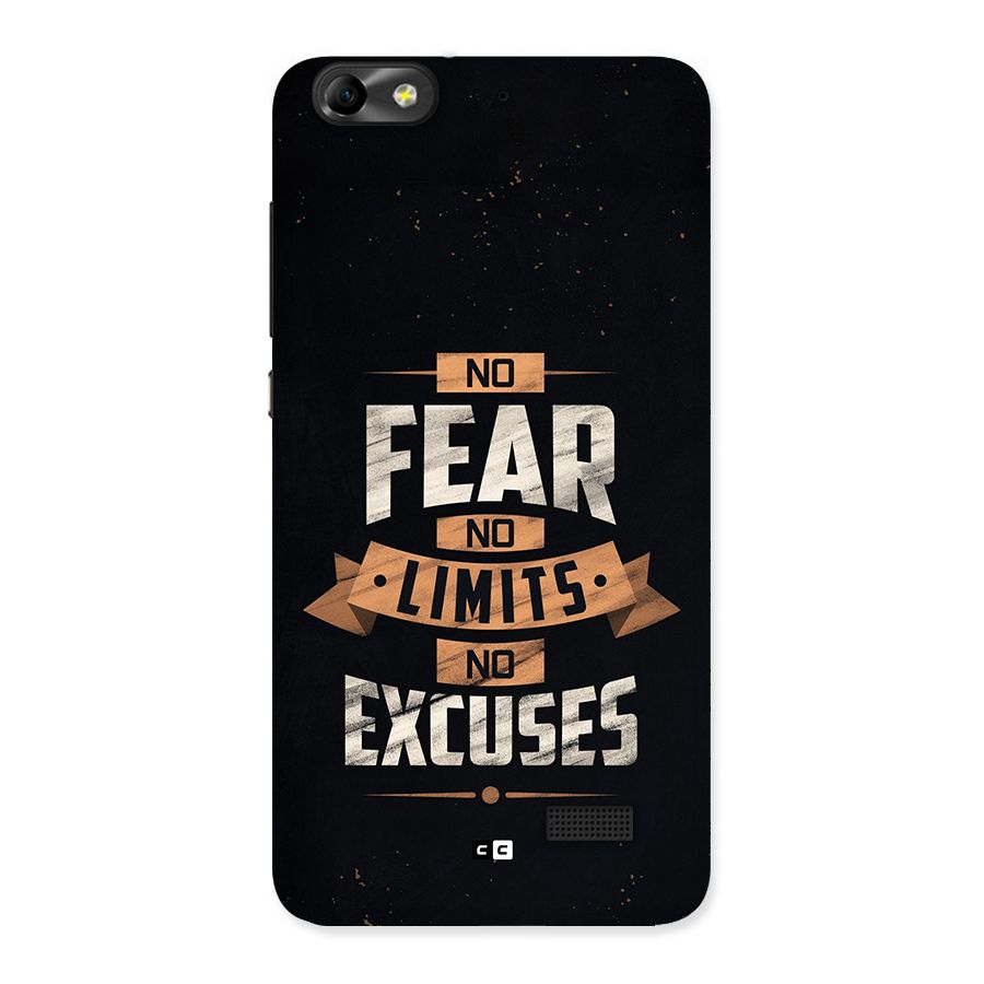 No Excuse Back Case for Honor 4C