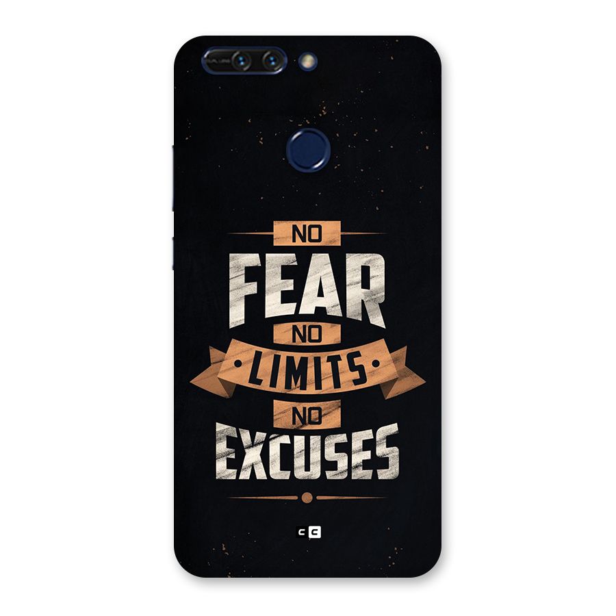 No Excuse Back Case for Honor 8 Pro