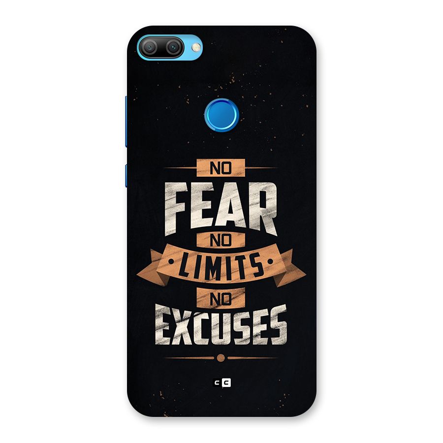 No Excuse Back Case for Honor 9N