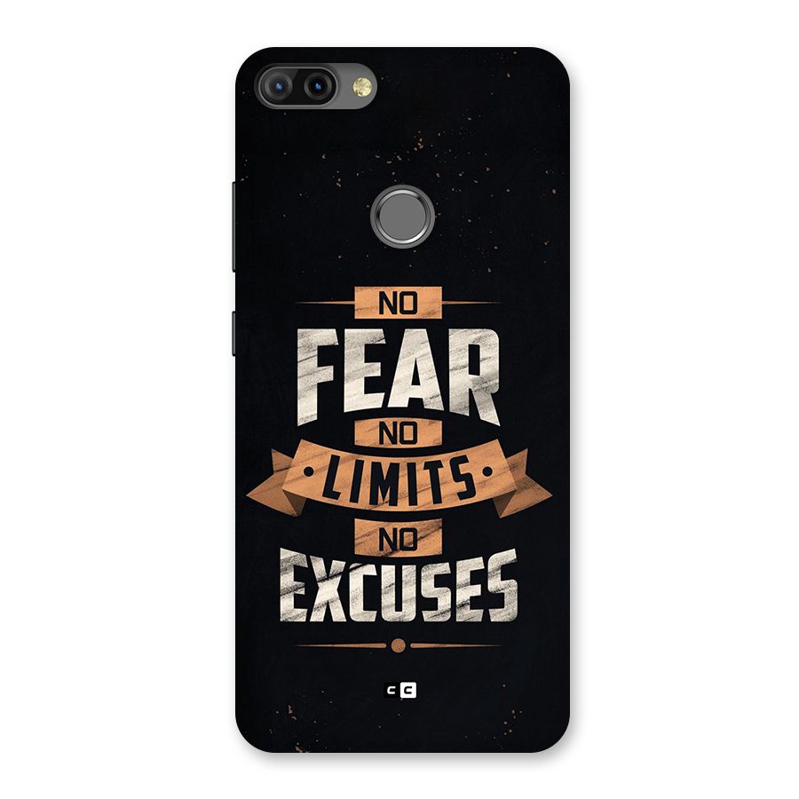 No Excuse Back Case for Infinix Hot 6 Pro