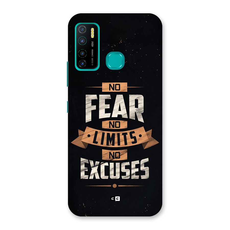 No Excuse Back Case for Infinix Hot 9 Pro