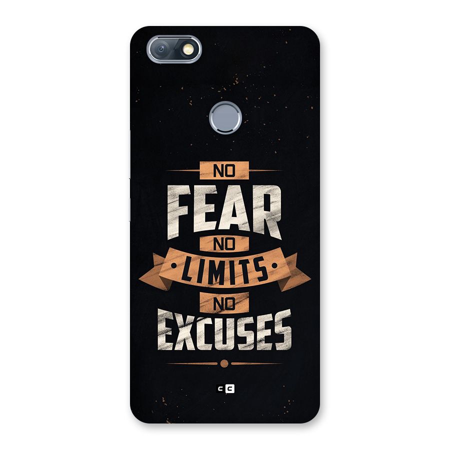 No Excuse Back Case for Infinix Note 5