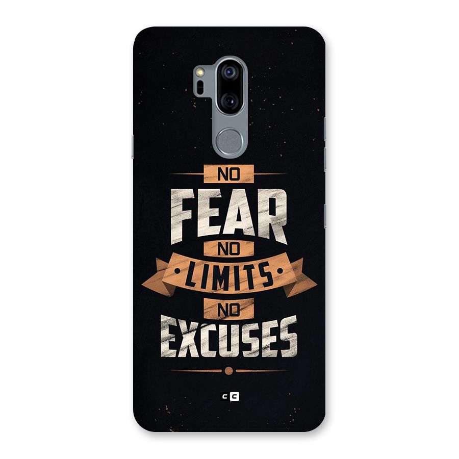 No Excuse Back Case for LG G7