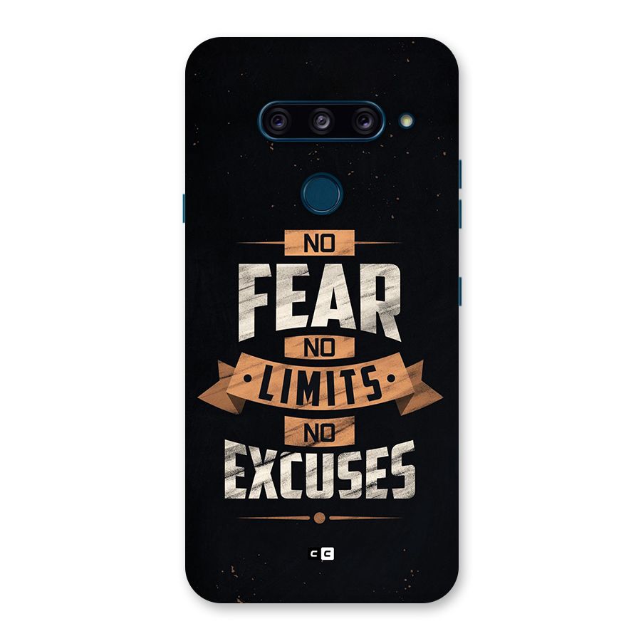 No Excuse Back Case for LG  V40 ThinQ