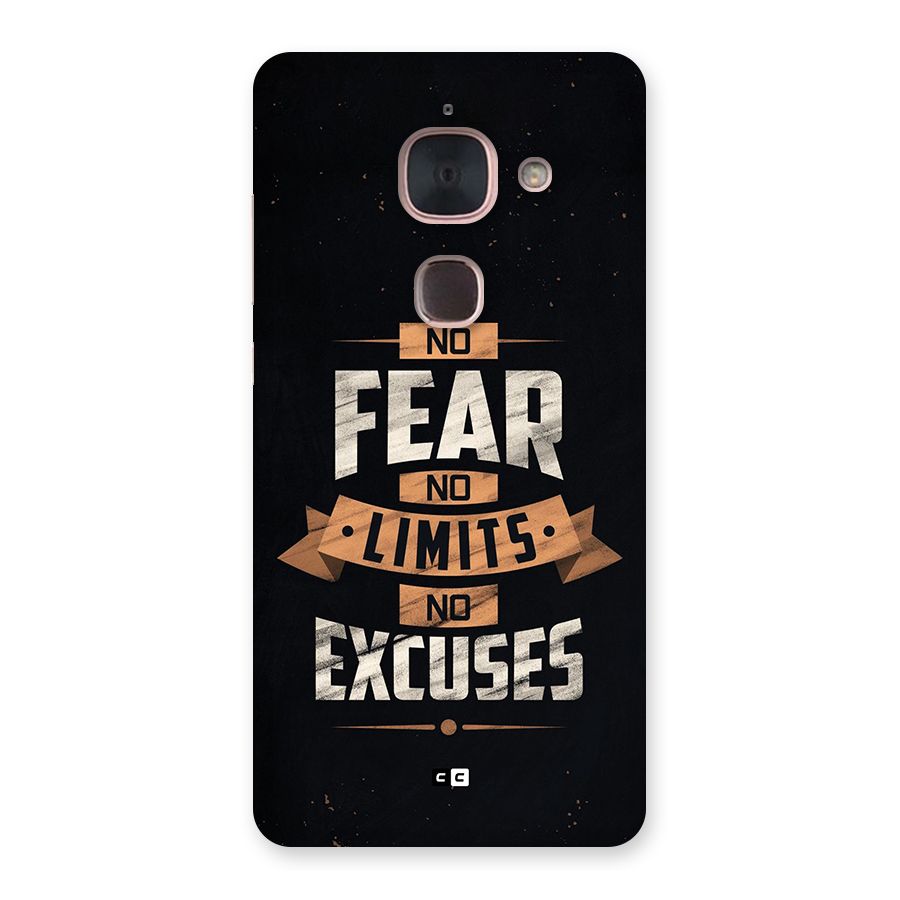 No Excuse Back Case for Le Max 2