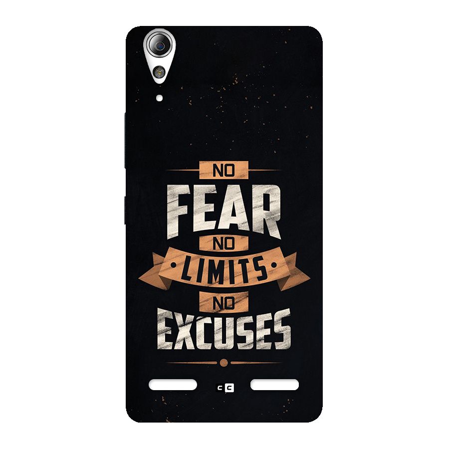 No Excuse Back Case for Lenovo A6000