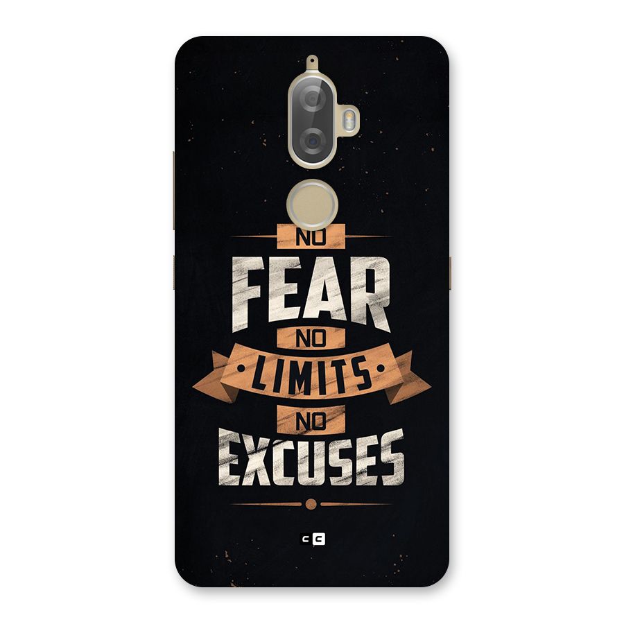 No Excuse Back Case for Lenovo K8 Plus