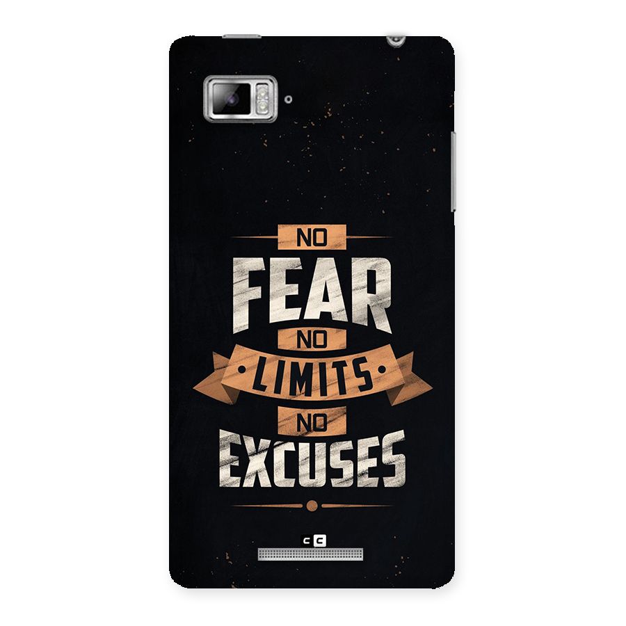No Excuse Back Case for Lenovo Vibe Z K910