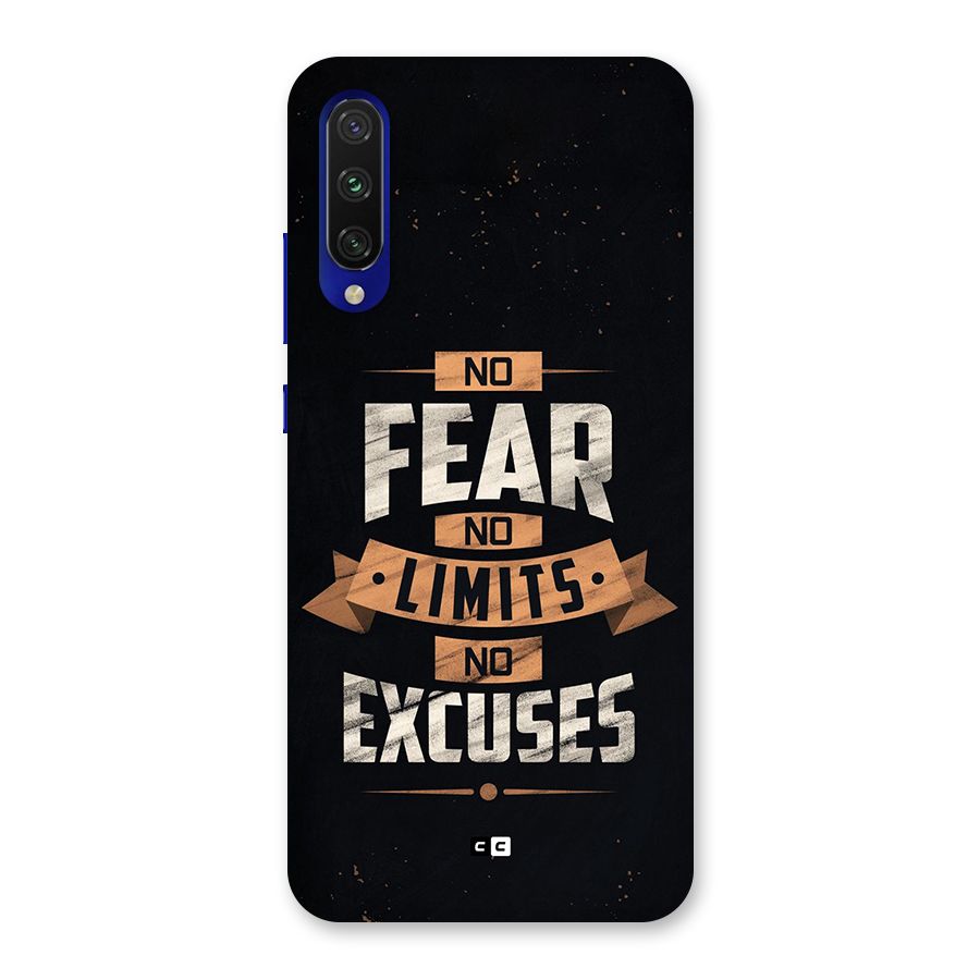 No Excuse Back Case for Mi A3