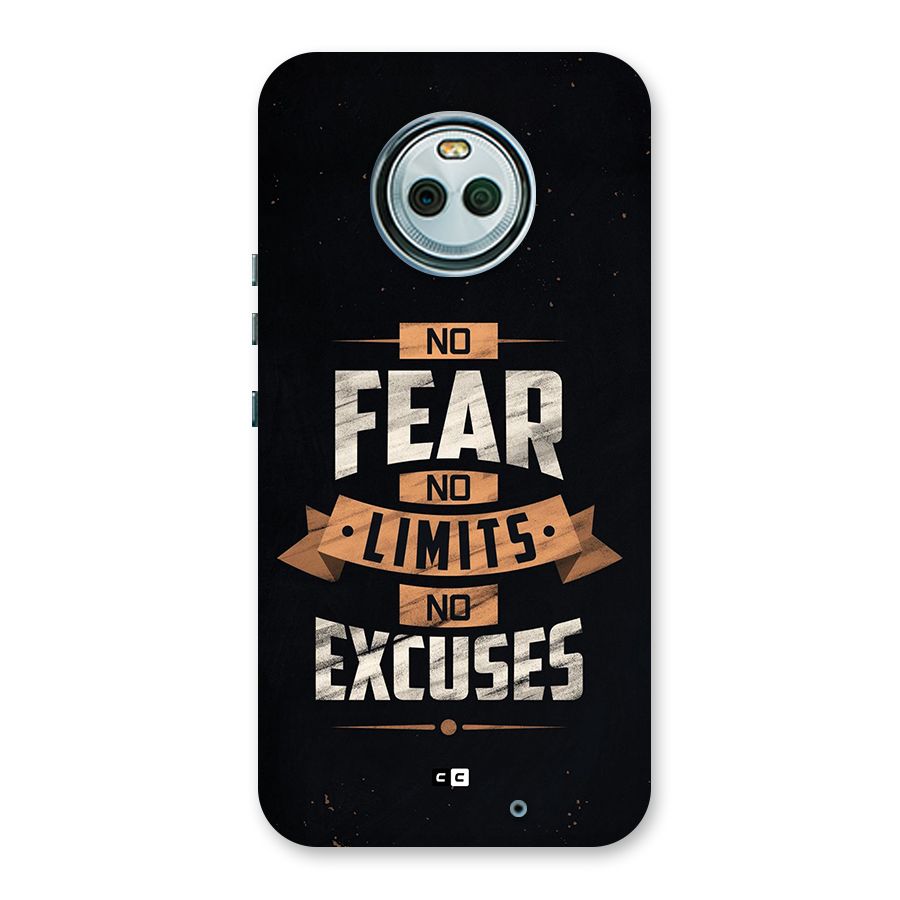 No Excuse Back Case for Moto X4