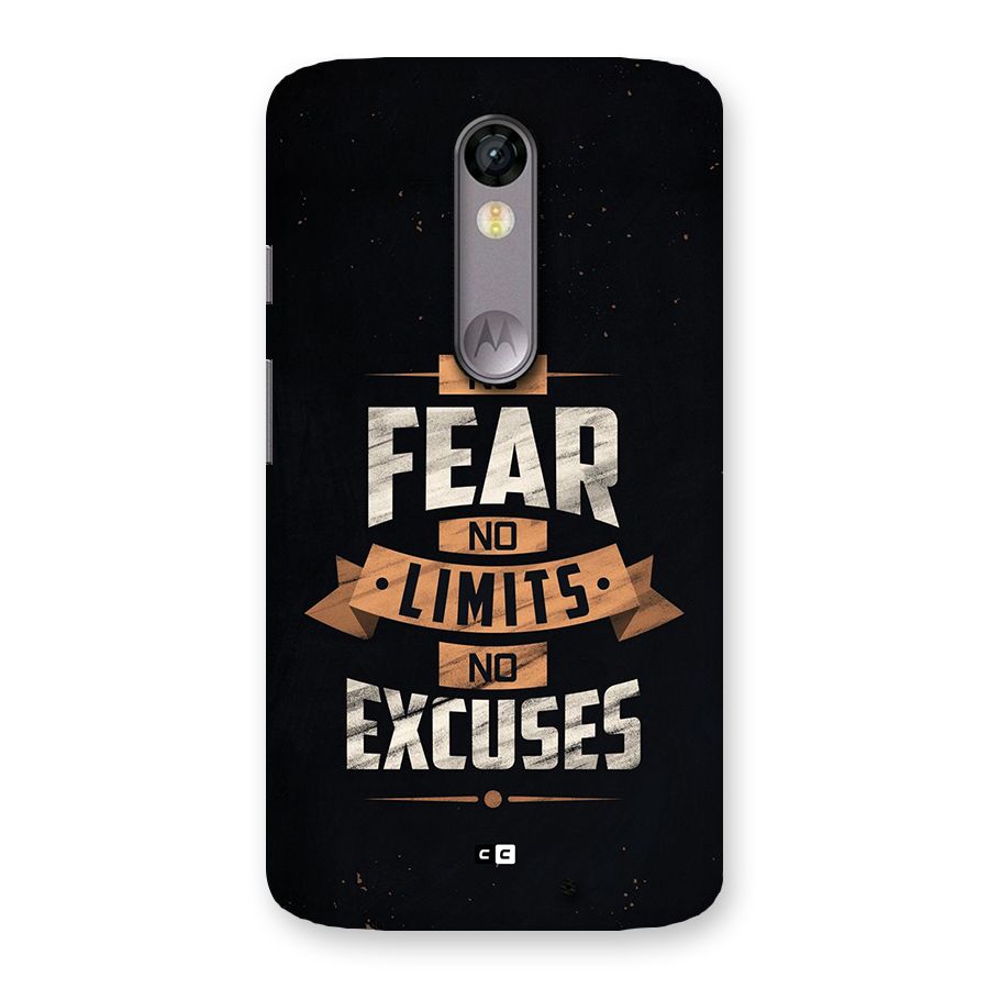 No Excuse Back Case for Moto X Force