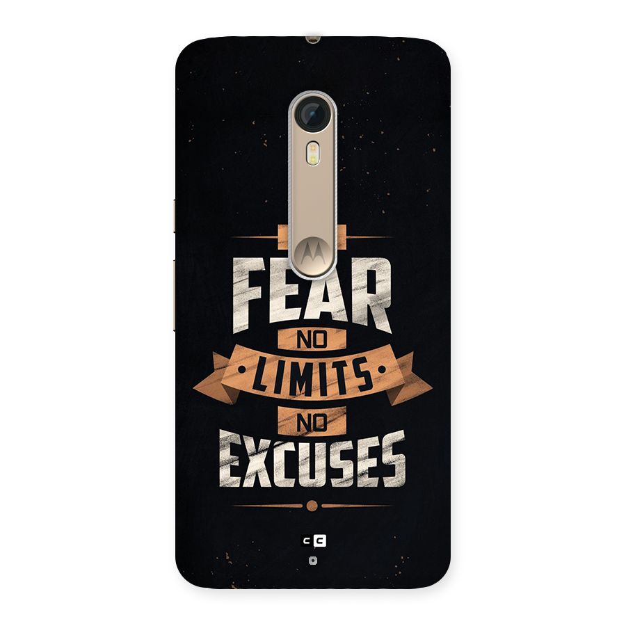 No Excuse Back Case for Moto X Style