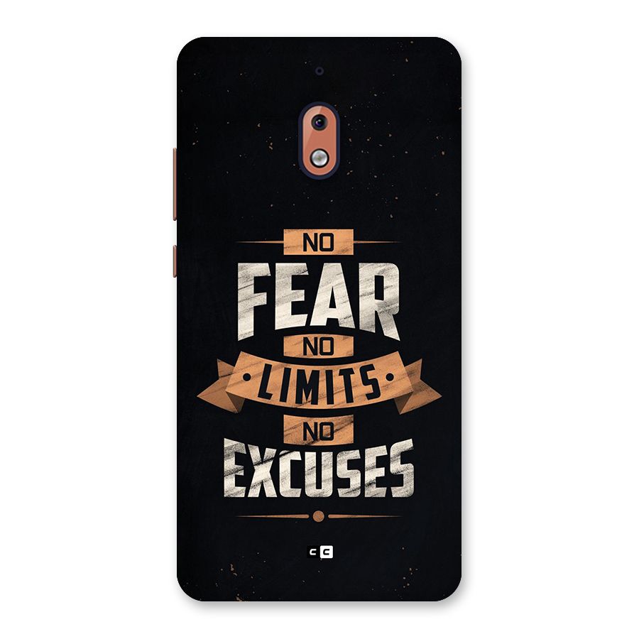 No Excuse Back Case for Nokia 2.1
